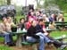 In de tuin